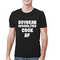 Soybean Specialties Cook AF - A Soft & Comfortable Men's T-Shirt