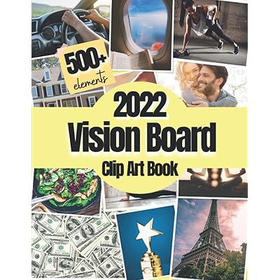 Vision Board Clip Art Book by MH Press