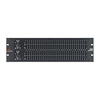 dbx 1231 Dual-Channel, 31-Band Graphic Equalizer, Black