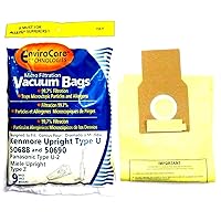 12 KENMORE UPRIGHT 50688 & 50690 MICROFILTRATION VACUUM SWEEPER BAGS