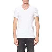 Men's V-Neck Pocket Basic T-Shirt