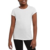 Hanes Girls Jersey Cotton Tee (Pack Of 2)
