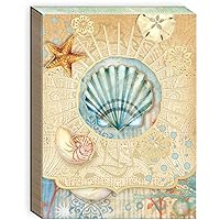 Punch Studio Tiny Seashells Pocket Notepad (59667), Multicolor