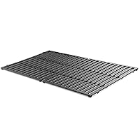 Weber Series Gas Grills 7638 Porcelain-Enameled Cast Iron Cooking Grates for Spirit 300, (17.5 x 0.5 x 11.9 inches), Pack of 2