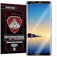 Galaxy Note 8 Screen Protector (Case Friendly)(2-Pack), Ace Armor Shield Protek Guard HD Full Coverage Screen Protector for Galaxy Note 8 Scratch-Free Film