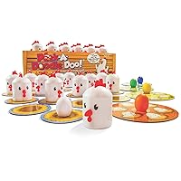 Fat Brain Toys Peek-A-Doodle Doo - Chicken-and-Egg Memory Game for Toddlers & Kids