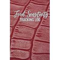 Food Sensitivity Tracking Log: Comprehensive Journal Diary Booklet Track and Record Food Allergies and Symptoms Works for IBS and IBD too Snake Skin Print