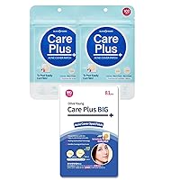 OLIVE YOUNG | Care Plus Spot Patch 2 Pack (204 Count) + Care Plus Large Size Korean Spot Pimple Patches 1Pack(81 Count)