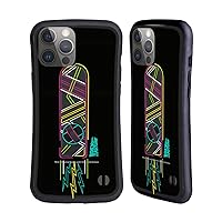 Head Case Designs Officially Licensed Back to The Future Hoverboard I Composed Art Hybrid Case Compatible with Apple iPhone 14 Pro Max