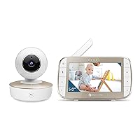Motorola Baby Monitor - VM50G Indoor Video Baby Monitor with Camera, 1000ft Range 2.4 GHz Wireless 5