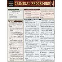 Criminal Procedure Criminal Procedure Hardcover Wall Chart