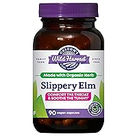 Slippery Elm Organic Capsules, 90 Count