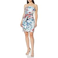 Parker Women's Josephine Strapless Embellished Fitted Mini Dress