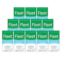 Fleet Liquid Glycerin Suppositories for Adult Constipation, 7.5 mL, 4 Bottles (12 Pack)