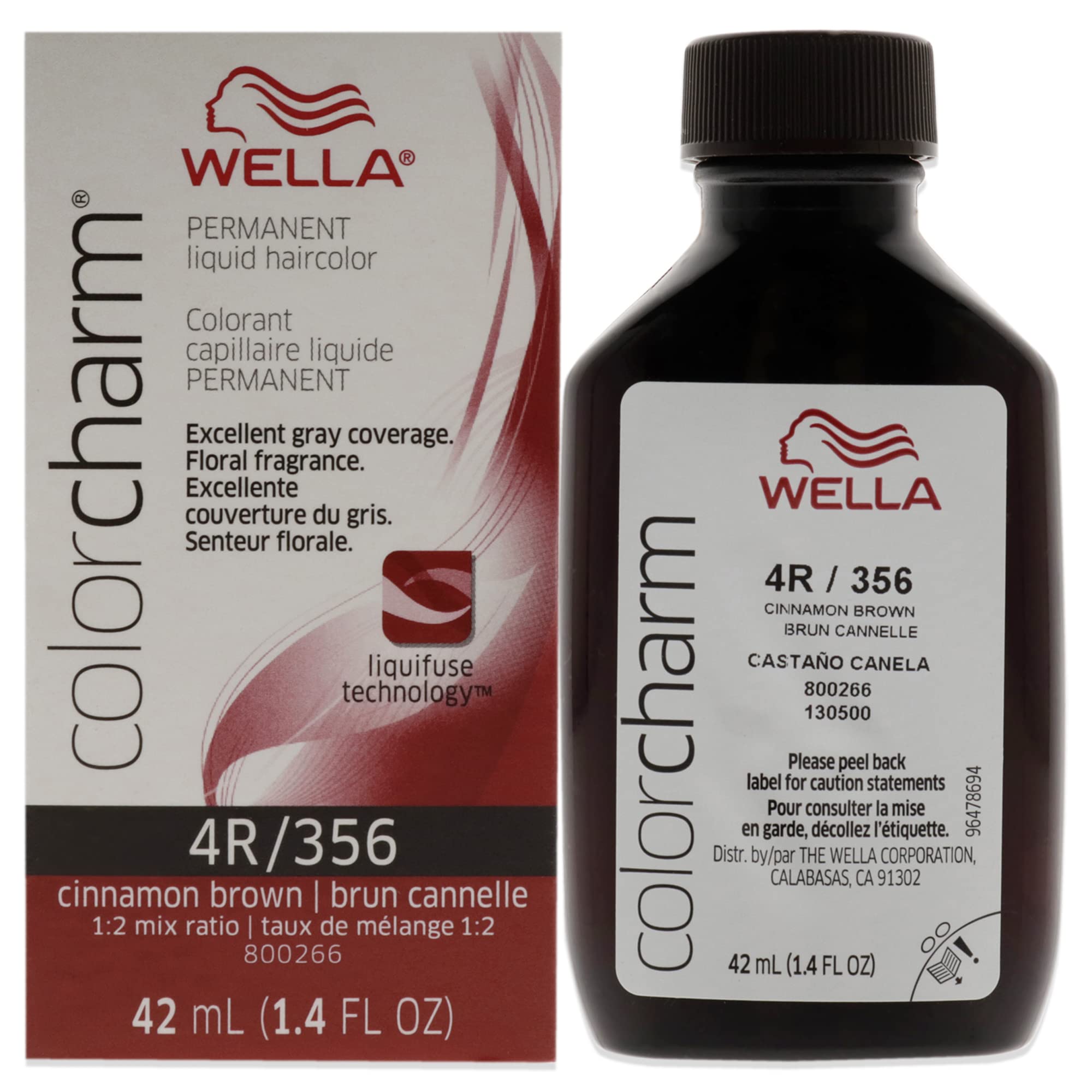 Wella ColorCharm Permanent Liquid Hair Color for Gray Coverage