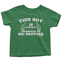 Threadrock Little Boys' This Boy is Getting Promoted to Big Brother T-Shirt