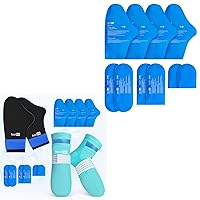 SuzziPad Cold Therapy Socks & Hand Ice Pack Cold Gloves for Chemotherapy Neuropathy, Chemo Care Package for Women and Men, Ideal for Plantar Fasciitis, Carpal Tunnel, Arthritis Hand Pain Relief, S/M