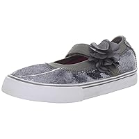 Kid's Sparkle Floral Mary Jane Sneaker (Infant)