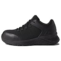 Thorogood T800 Series Composite Toe Work Shoes for Men and Women - Durable Non-Metallic Black Knit Upper with EVA Midsole and Slip-Resistant Rubber Outsole; EH Rated