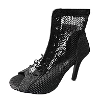 Cute White Sandals For Women Womens House Slippers Size 9.5 Dance Heels For Women Black Heels Open Toe