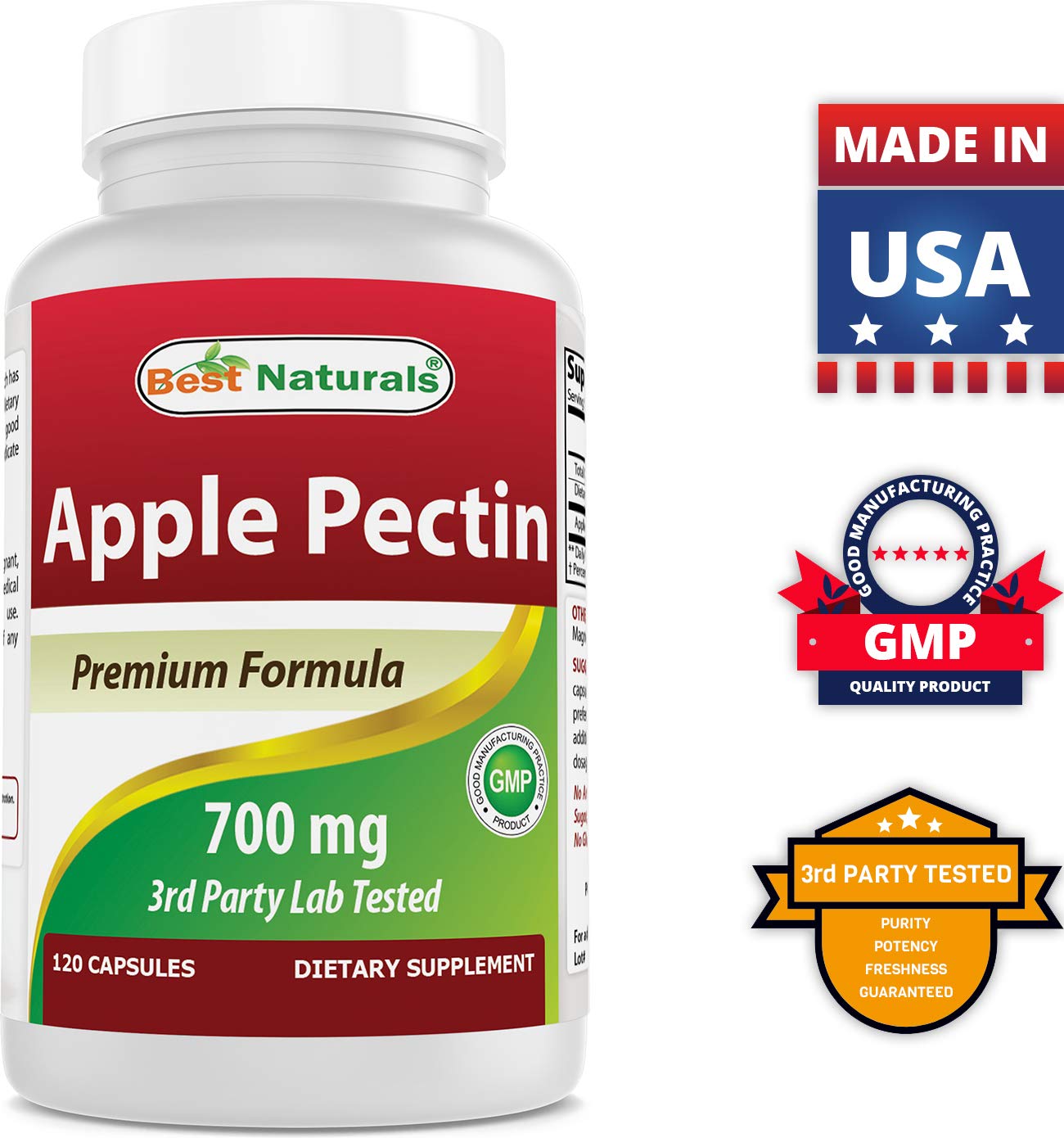 Apple Pectin 700 mg & Selenium 200 mcg
