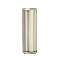 Astro Versailles 400 3000K Phase Dimmable Dimmable Bathroom Wall Light (Matt Gold) - Damp Rated - Mid-Power LED Lamp, Designed in Britain - 1380050-3 Years Guarantee