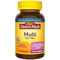 Women's Multivitamin Tablets, 90 Count for Daily Nutritional Support