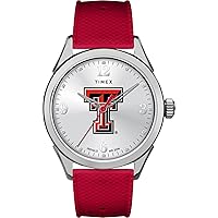Timex Tribute Women's Collegiate Athena 40mm Watch - Wisconsin Badgers with Silicone Strap