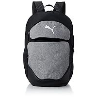 Puma 079267 Gym Training Backpack, 11.9 gal (45 L), Spring and Summer 23 Color, Black/Medium, Gray, Heather (02)