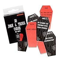 amscan 9912234 - Halloween Adult Quiz Party Game - 25 Cards
