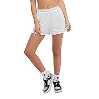 Champion Women's Shorts, Mesh Pull-on Shorts, Loose Mesh Shorts, Athletic Mesh Shorts, 4