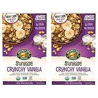 Nature's Path Organic Gluten-Free Cereal, Crunchy Vanilla Sunrise, 10.6 Ounce Box (Pack of 2)