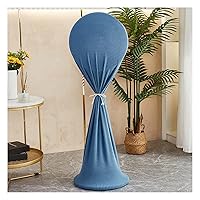 Universal Fan Dust Cover, Round Fan Protection Cover, Stretchy Standing Fan Covers, Elastic Floor Fans Cover Home Use (Blue - Stand up Fans)
