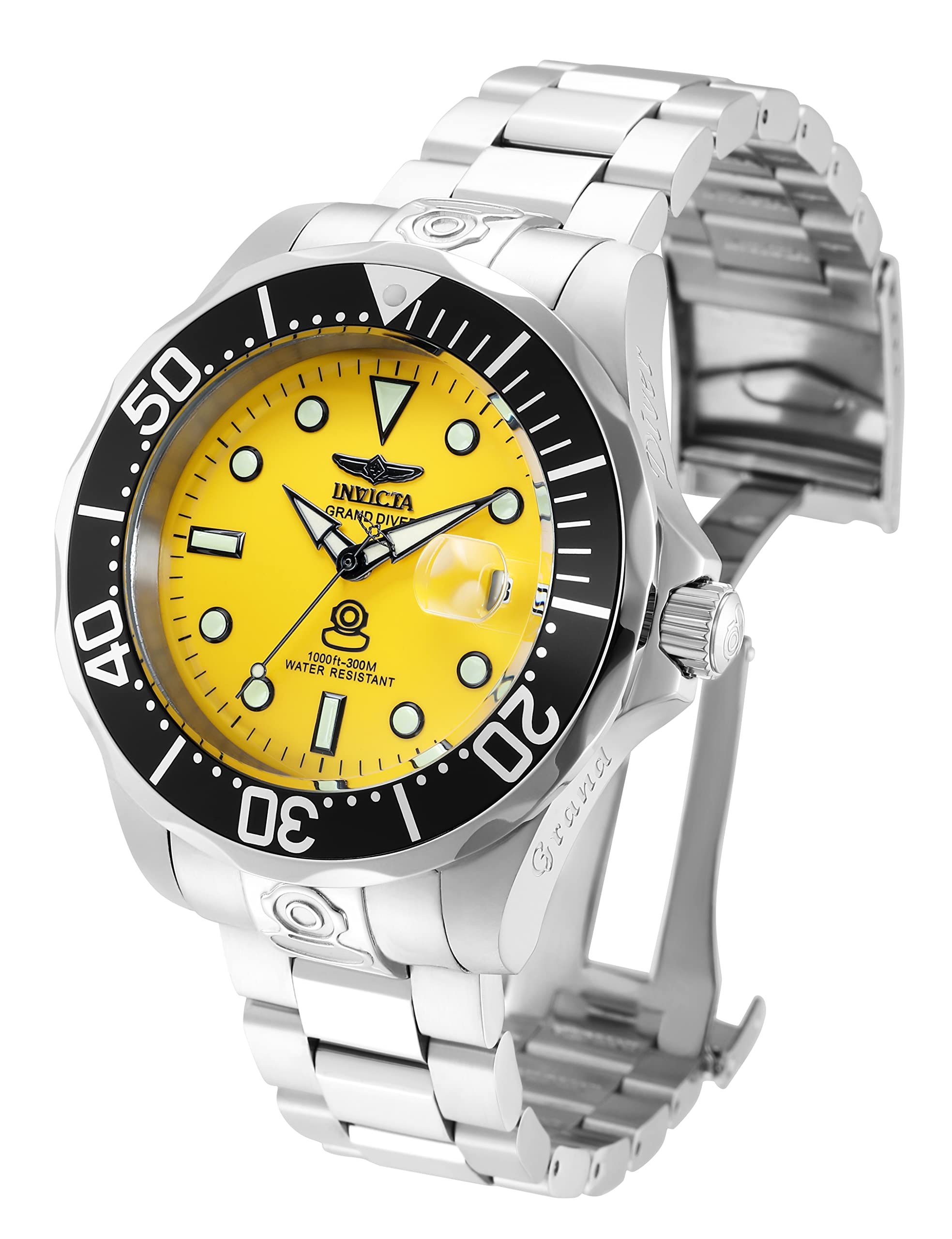 Invicta Men’s Stainless Steel Pro Diver Quartz Watch