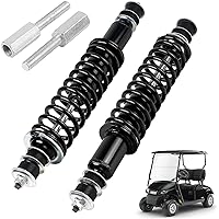 EZGO Golf Cart Shocks Front or Rear with Heavy Duty Coil Springs for EZGO TXT/Medalist 1994+ G&E Golf Carts OEM# 70928-G01 76418-G01
