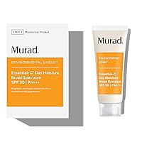 Essential-C Day Moisture Broad Spectrum SPF 30 - Environmental Shield SPF Facial Moisturizer Cream - Vitamin & Antioxidant Rich Treatment Backed by Science, 0.8 Fl Oz