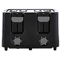 CE-TT029 Toaster, 4 Slice,Cool Touch, Black