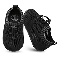 Scurtain Toddler Boys Girls Shoes Baby Slip on Sock Shoes Lightweight Casual Walking Sneakers