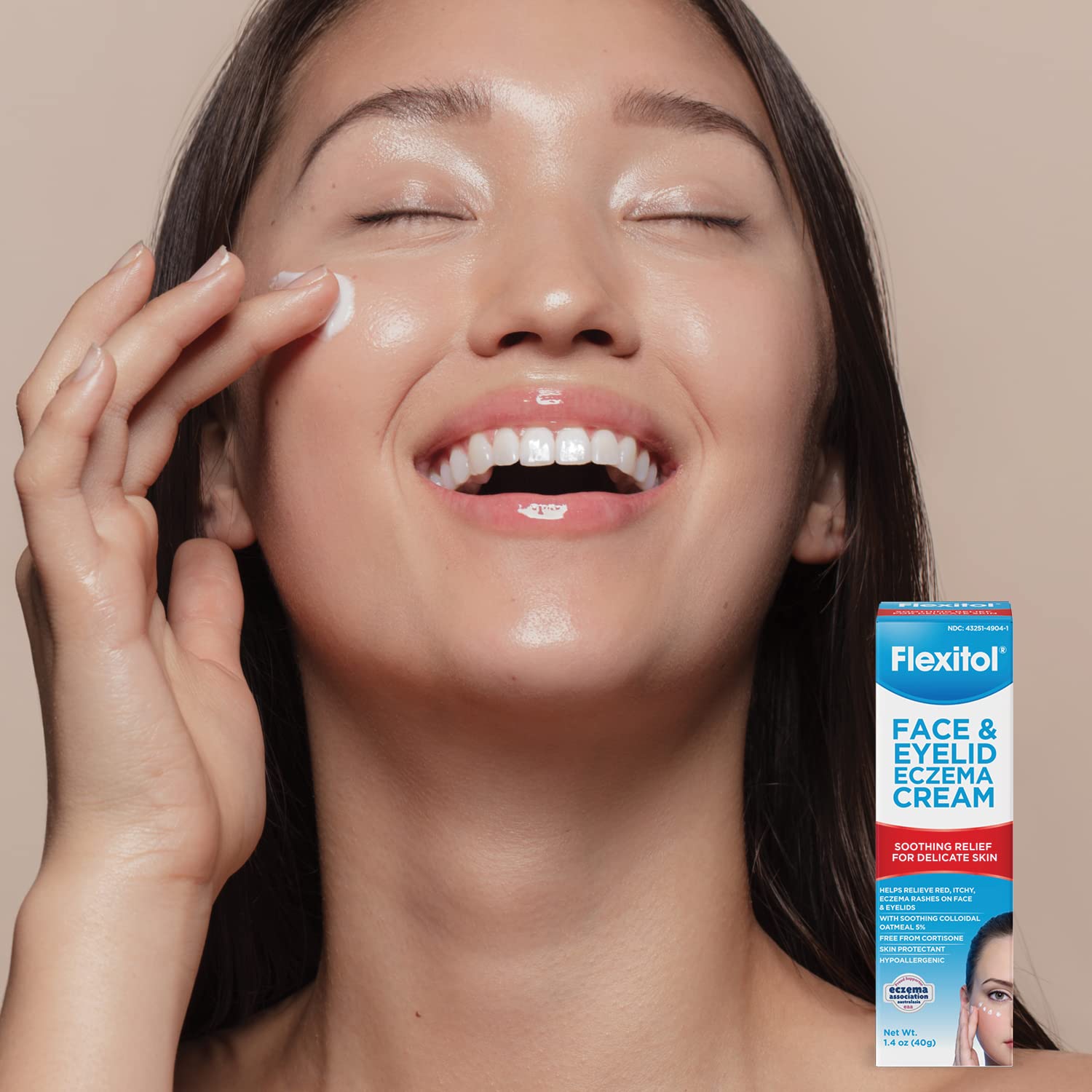 Flexitol USA Face & Eyelid Eczema Cream 40g / 1.4oz