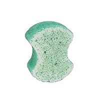 Spongables Pedi Scrub Foot Exfoliating 20+ Wash Sponge, Mint, 1 Count