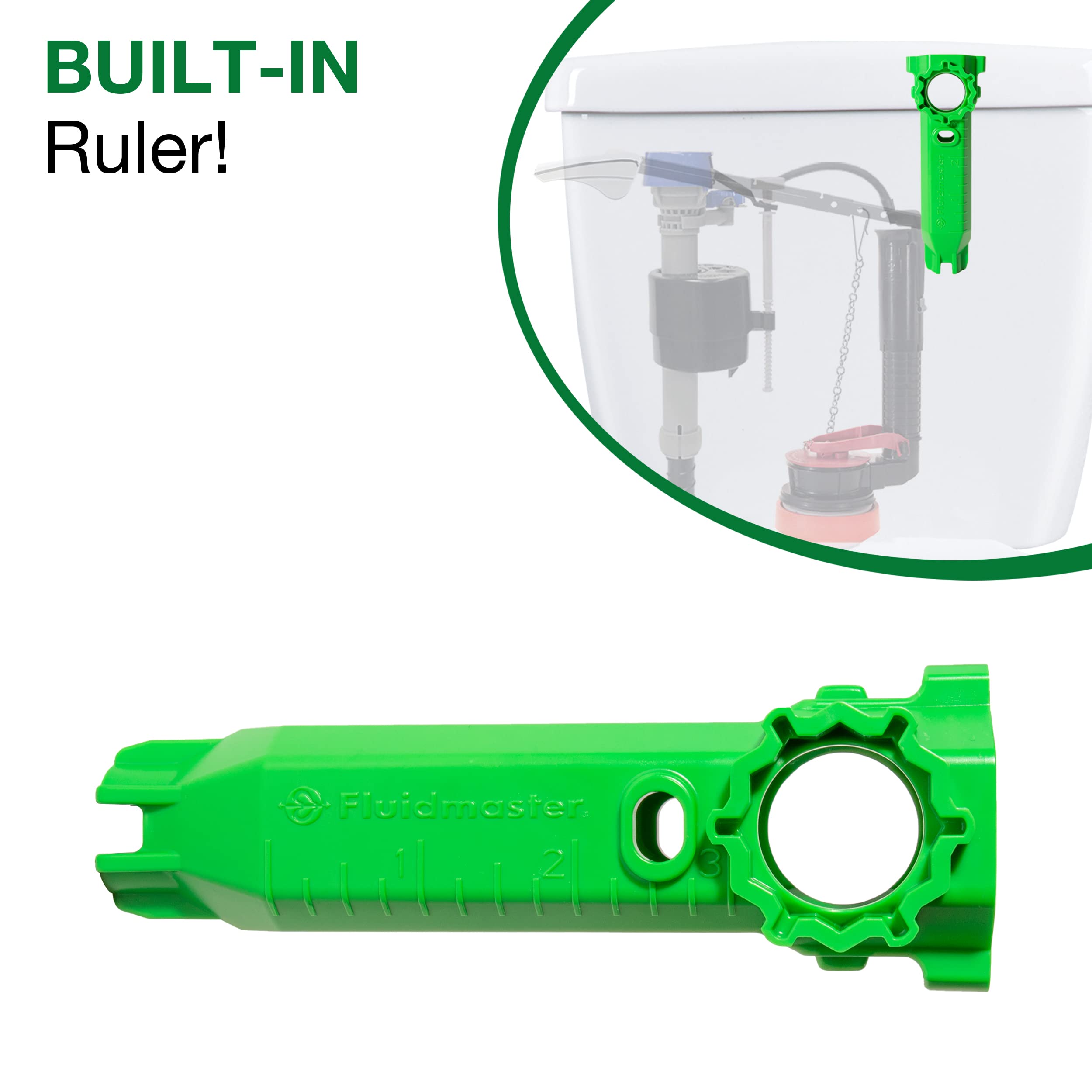 Fluidmaster 7110M-007-P10 Green Toilet Tool