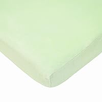 American Baby Company Heavenly Soft Chenille Fitted Mini Crib Sheet 24