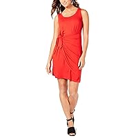 Style & Co. Womens Sleeveless Tie-Front Dress