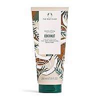 The Body Shop Coconut Nourishing Body Milk – Lightweight Body Moisturizer – For Very Dry Skin – Vegan – 8.4 oz