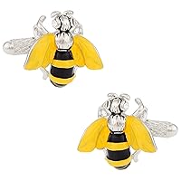 Bumble Bee Cufflinks with Presentation Box