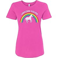 Threadrock Women's Unicorn Squad Fitted T-Shirt