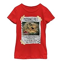 Jurassic Park Girl's Missing Pet T-Shirt