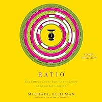 Ratio: The Simple Codes Behind the Craft of Everyday Cooking (Ruhlman's Ratios) Ratio: The Simple Codes Behind the Craft of Everyday Cooking (Ruhlman's Ratios) Paperback Audible Audiobook Kindle Hardcover Audio CD