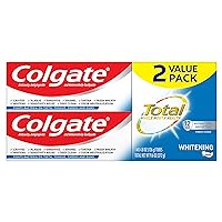 Total Whitening Toothpaste with Stannous Fluoride and Zinc, Sensitivity Relief and Cavity Protection Mint, 4.8 Oz (Pack of 2)