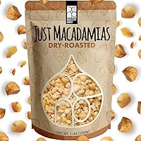 Roastery Coast - Daily Nuts | Just Raw Macadamia Nuts Unsalted | Bulk Nuts |Snack nuts | Healthy Nuts | Gluten free | Macadamia nut butter | Non GMO | Nut snacks | Unsalted Nuts | Keto snack mix